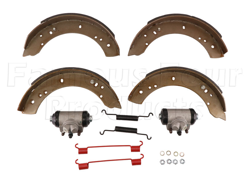 Brake Shoe & Wheel Cylinder Axle Kit - Land Rover Series IIA/III - Brakes