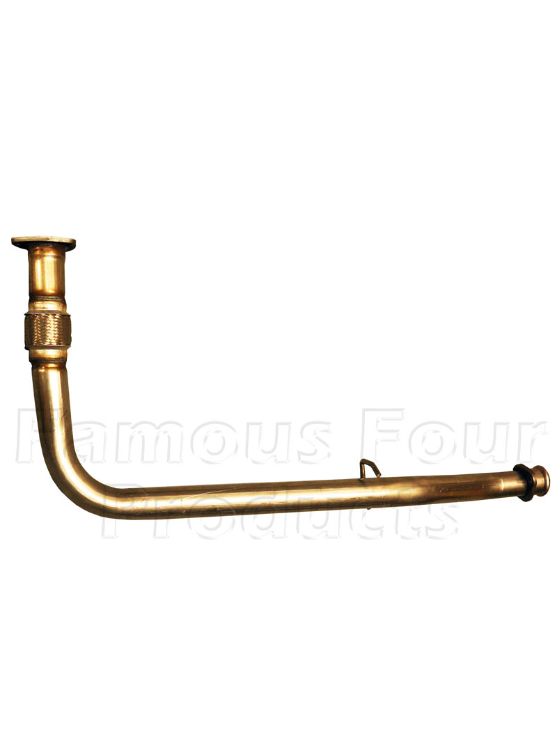 Mild Steel Downpipe - Cat Replacement - Land Rover Discovery Series II (L318) - Exhaust