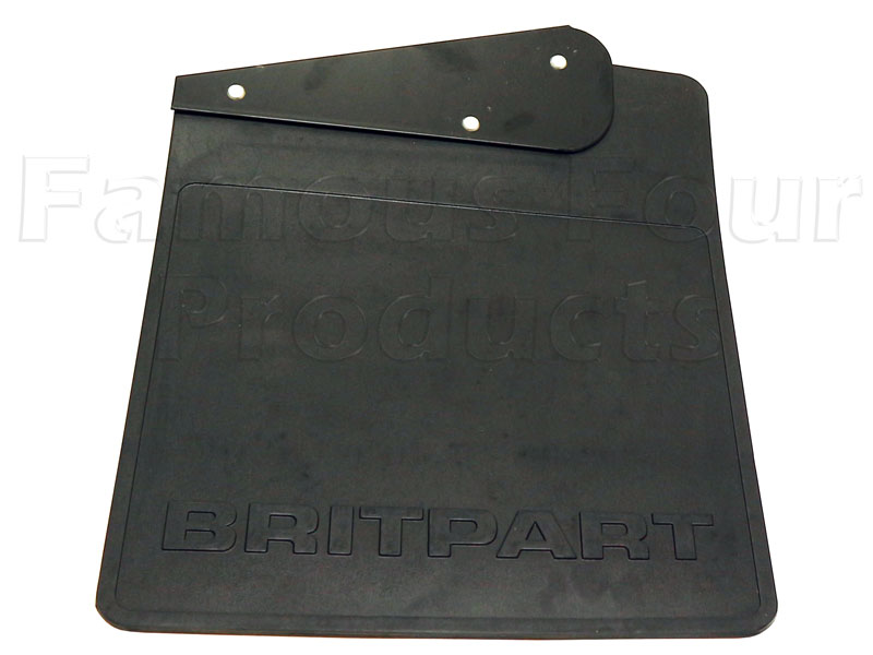 FF013653 - Mudflap Rubber & Bracket - Rear Right Hand - Land Rover 90/110 & Defender