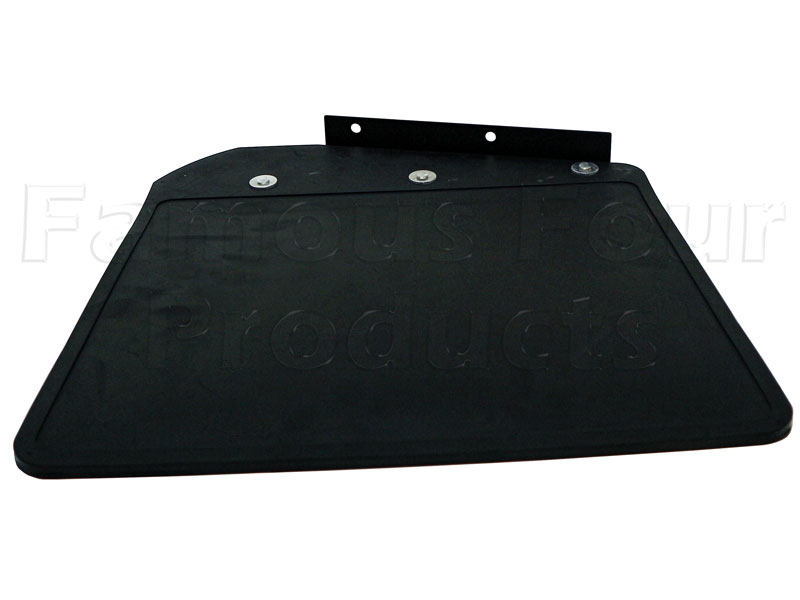 FF013654 - Mudflap Rubber & Bracket - Front Right Hand - Land Rover 90/110 & Defender