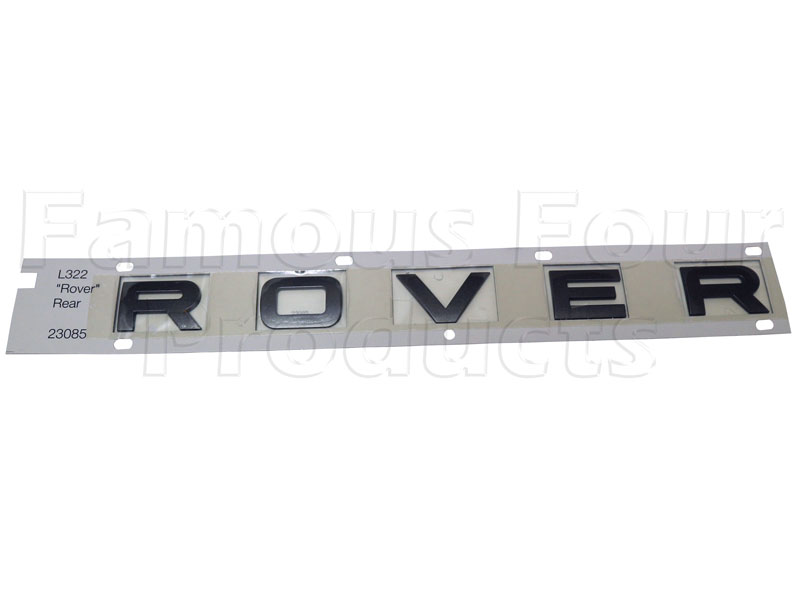 FF013663 - Tailgate Lettering ROVER - Range Rover Third Generation up to 2009 MY