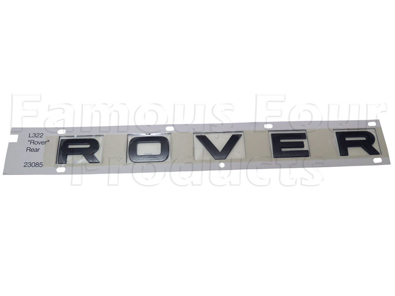 Tailgate Lettering ROVER - Range Rover Third Generation up to 2009 MY (L322) - Body