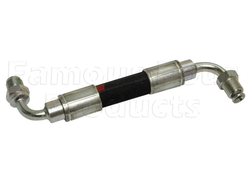 FF013716 - Pipe - PAS Pump to Steering Box - Classic Range Rover 1986-95 Models