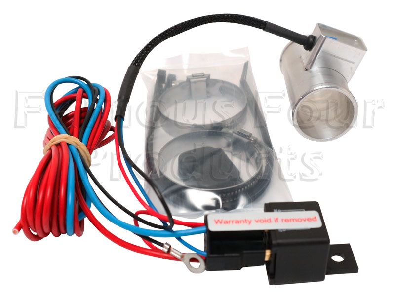 FF013899 - Revotec Electronic Water Cooling Fan Adjustable Controller - Land Rover 90/110 & Defender