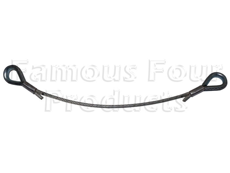 FF013900 - Cable for Swing-Away Rear Spare Wheel Carrier - Land Rover 90/110 & Defender