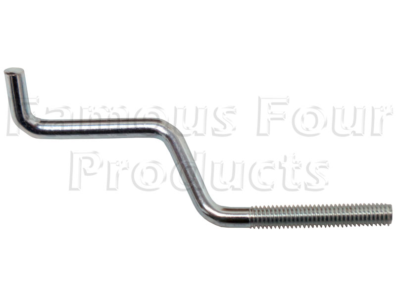 FF013916 - Link Rod - Threaded - Rear Side Door Inner - Land Rover 90/110 & Defender