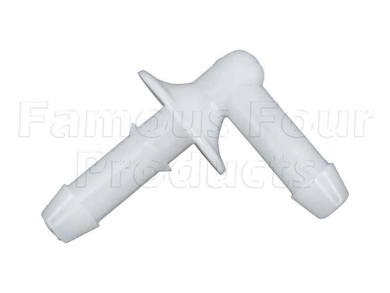 FF013964 - Connector - Washer Bottle Cap to Washer Tubing Pipe - Classic Range Rover 1970-85 Models
