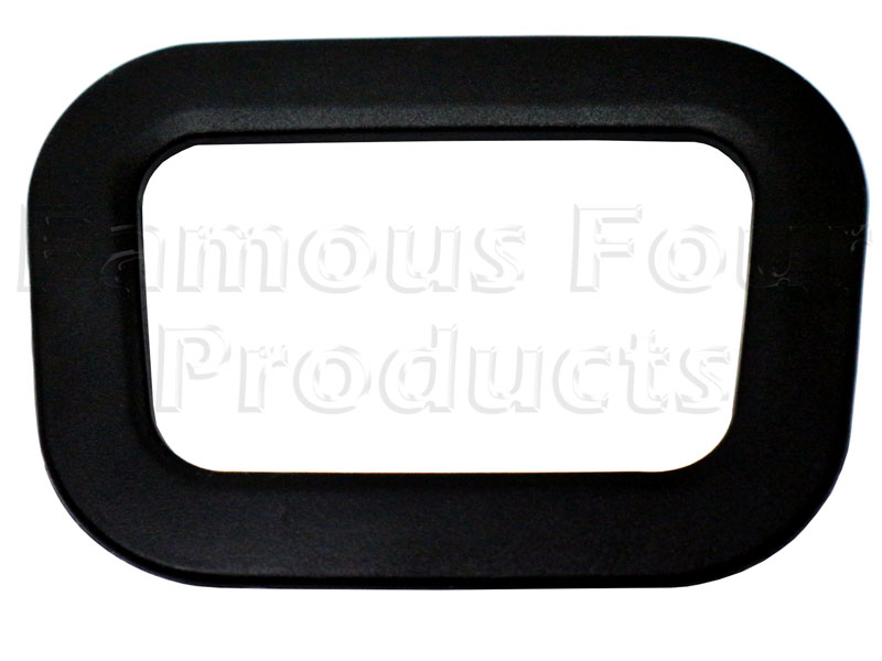 Black Surround Trim for Inner Pull Handle - Classic Range Rover 1986-95 Models - Tailgates & Fittings