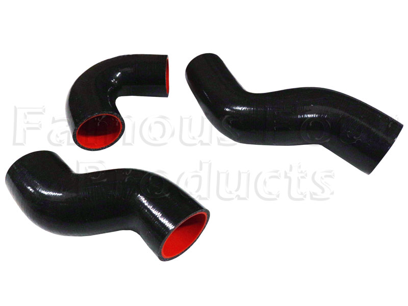 FF013994 - Silicone Intercooler Hoses - Set of 3 - Land Rover 90/110 & Defender