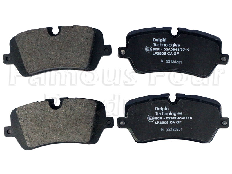 FF014081 - Brake Pad Axle Set - Land Rover Discovery 5 (2017 on)