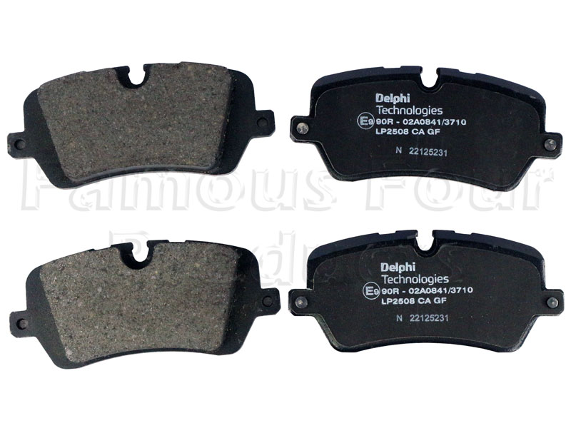 FF014081 - Brake Pad Axle Set - Range Rover Sport 2014 on