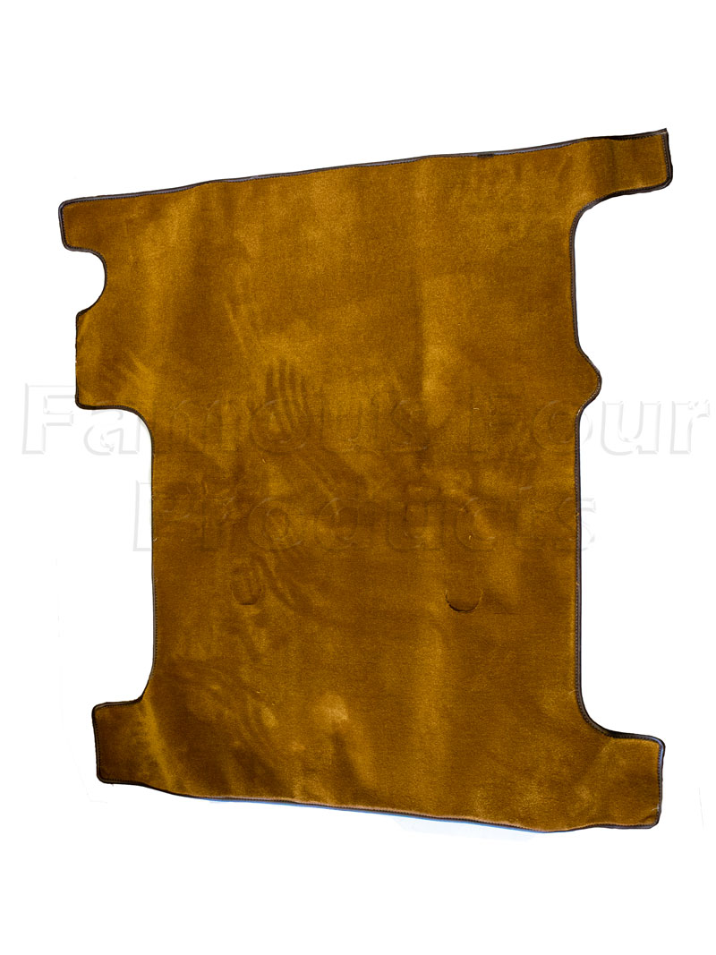 Carpet - Rear Loadspace Floor - Bronze - Classic Range Rover 1970-85 Models - Interior