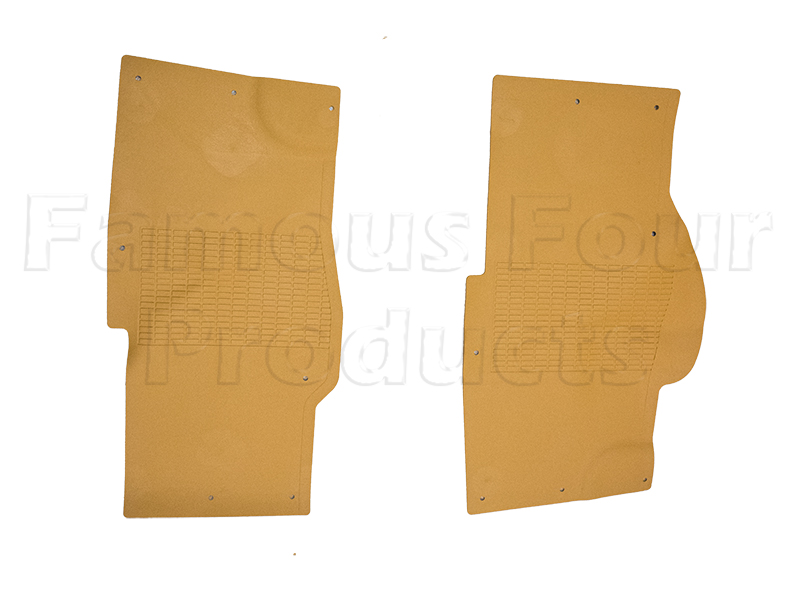 FF014173 - Floor Mats - Front Footwells - Pair - Classic Range Rover 1970-85 Models