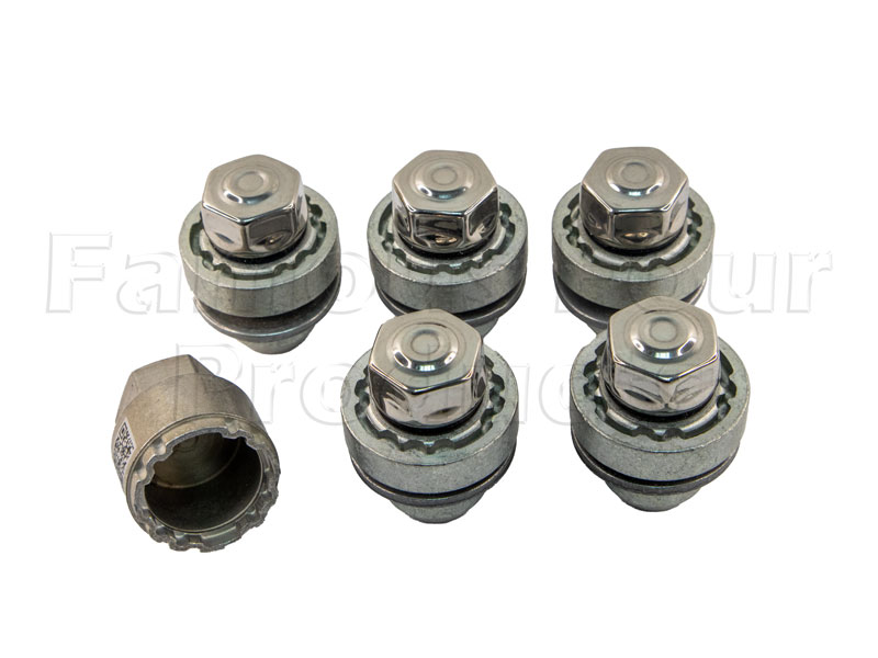Locking Wheel Nut Set - Land Rover New Defender (L663) - Tyres, Wheels and Wheel Nuts