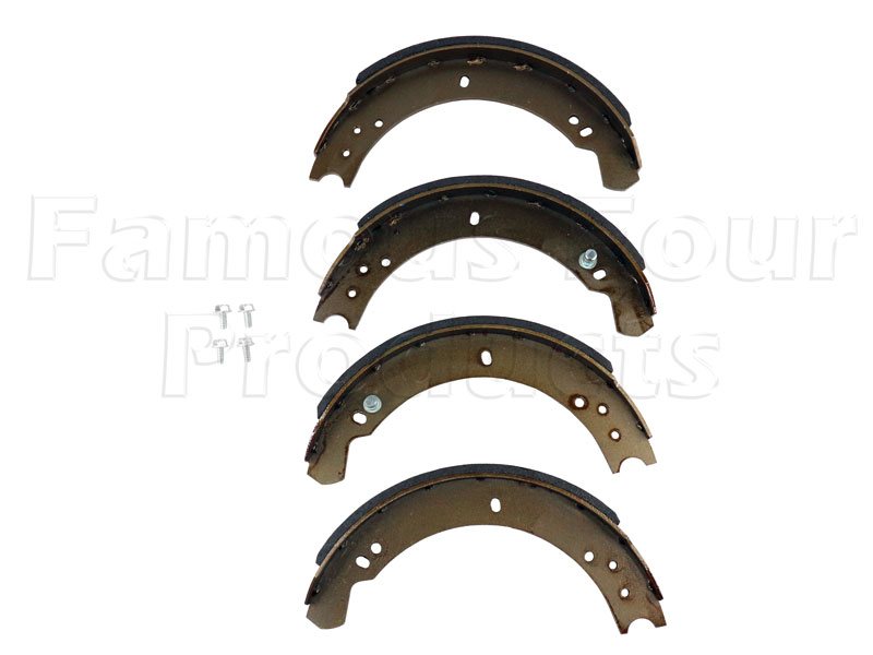 Brake Shoe Axle Set - Land Rover Series IIA/III - Brakes