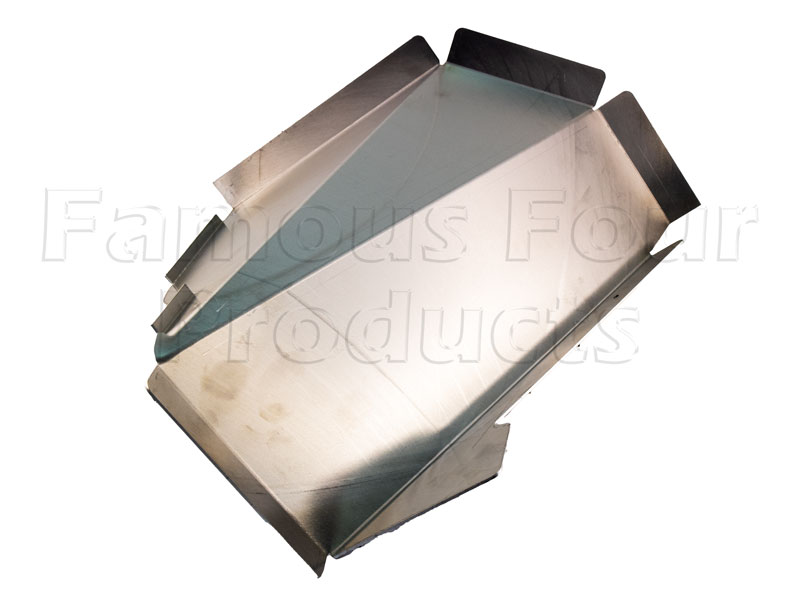 Cover Panel - Fuel Filler - Inside Back Body - Land Rover Series IIA/III - Body