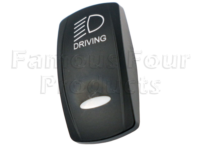 Carling Rocker Switch Cover - Driving Light - Land Rover 90/110 & Defender (L316) - Interior