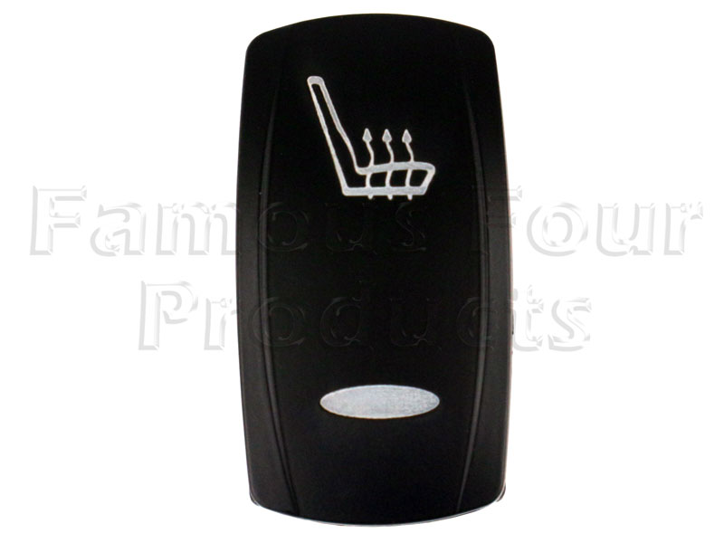 FF014363 - Carling Rocker Switch Cover - Heated Seat (Right) - Land Rover Discovery 1994-98