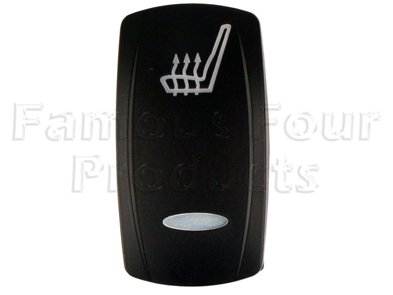 FF014364 - Carling Rocker Switch Cover - Heated Seat (Left) - Land Rover Discovery 1989-94