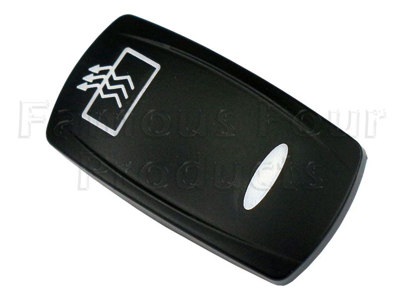 FF014375 - Carling Rocker Switch Cover - Heated Rear Screen - Classic Range Rover 1986-95 Models