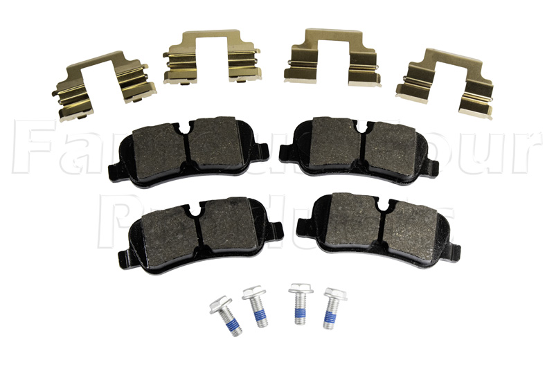 Brake Pad Axle Set - Land Rover Discovery 4 (L319) - Brakes