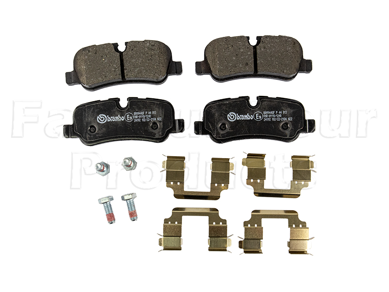 Brake Pad Axle Set - Range Rover Sport to 2009 MY (L320) - Brakes