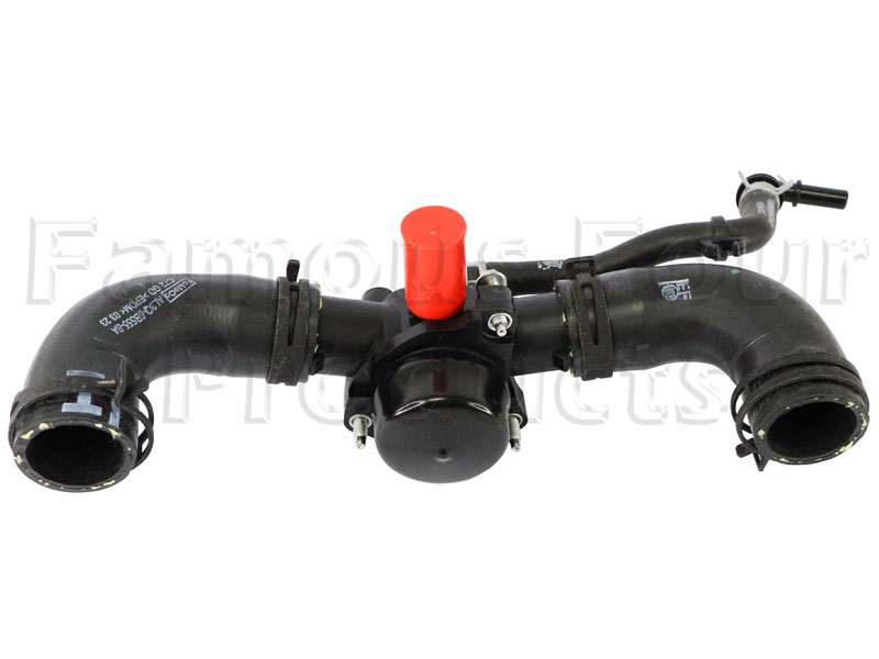 Water Connection Outlet with Hoses - Range Rover Sport 2014 on (L494) - TDV8 4.4 Diesel Engine