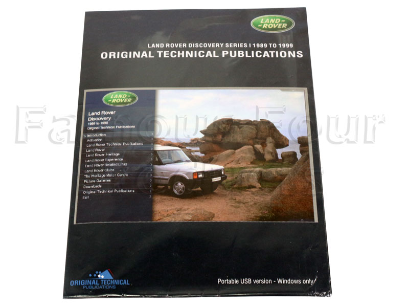 FF014501 - USBe Book - Parts Catalogues and Workshop Manuals - Land Rover Discovery 1989-94