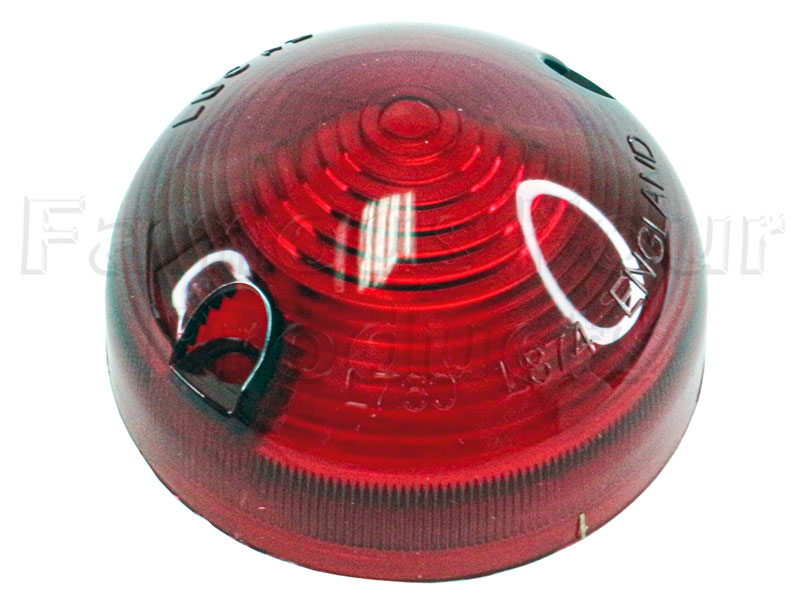 Lens - Red - Land Rover 90/110 & Defender (L316) - Lighting