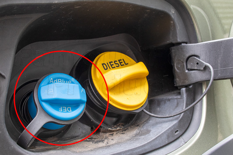 Filler Cap - Diesel Exhaust Fluid (AdBlue) - Land Rover New Defender (L663) - Exhaust