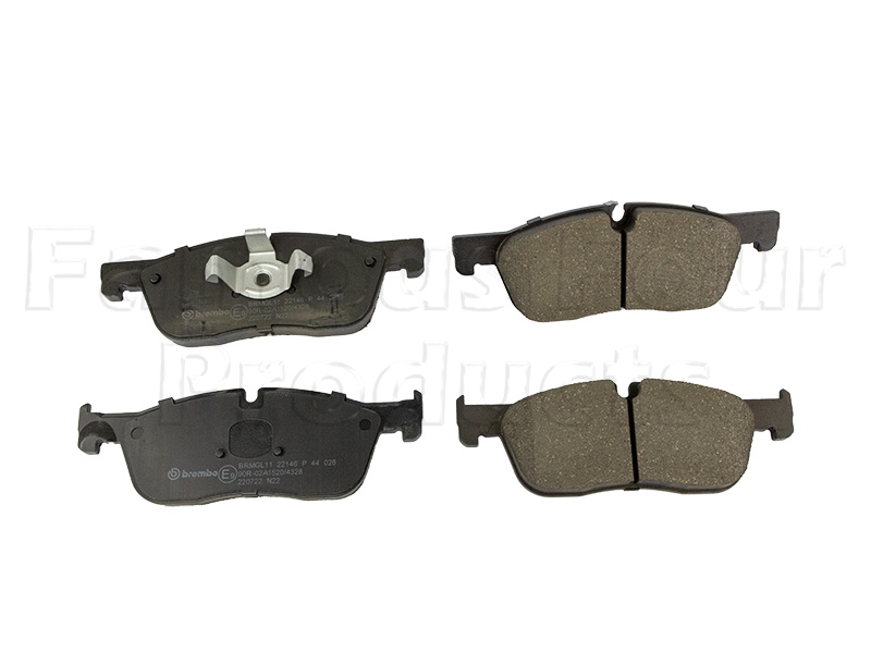 Brake Pad Axle Set - Range Rover Evoque 2019-onwards Models (L551) - Brakes
