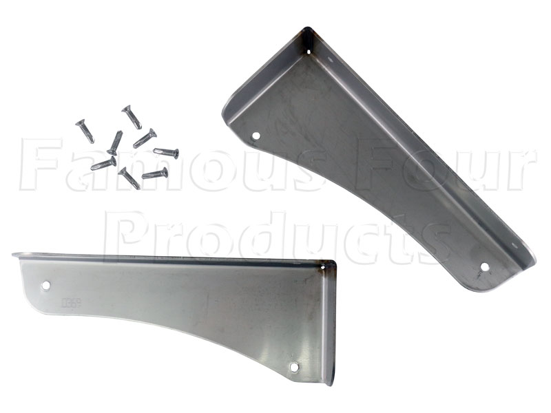 Seat Box Outer Vertical Corner Protector Trims - Land Rover 90/110 & Defender (L316) - Interior
