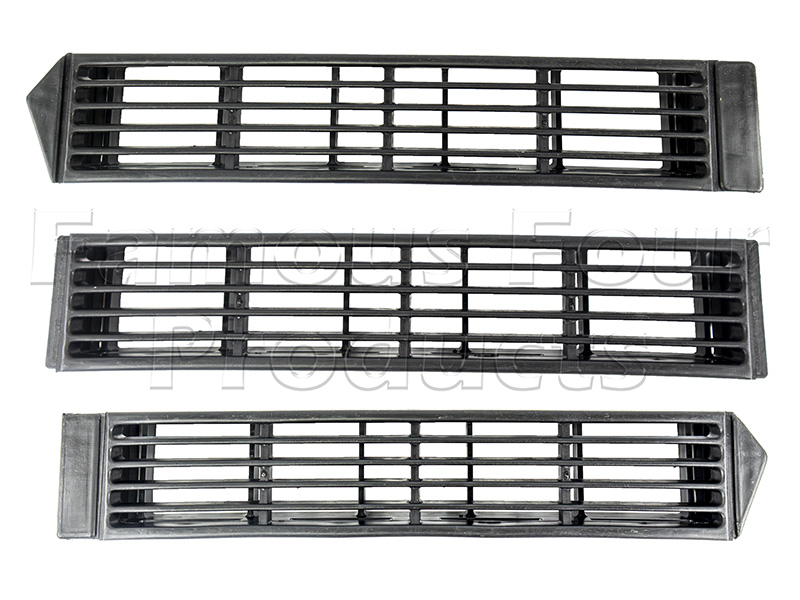 FF014869 - Air Vent Grille Trim Kit - Bulkhead - Classic Range Rover 1986-95 Models