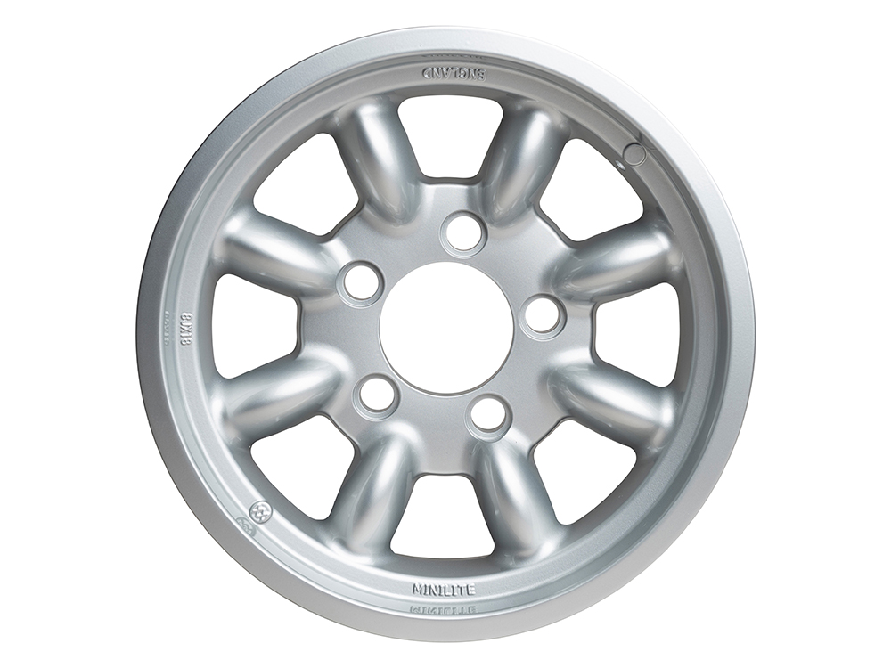 Minilite Alloy Wheel - 8 x 18 - Silver - Land Rover 90/110 & Defender (L316) - Accessories