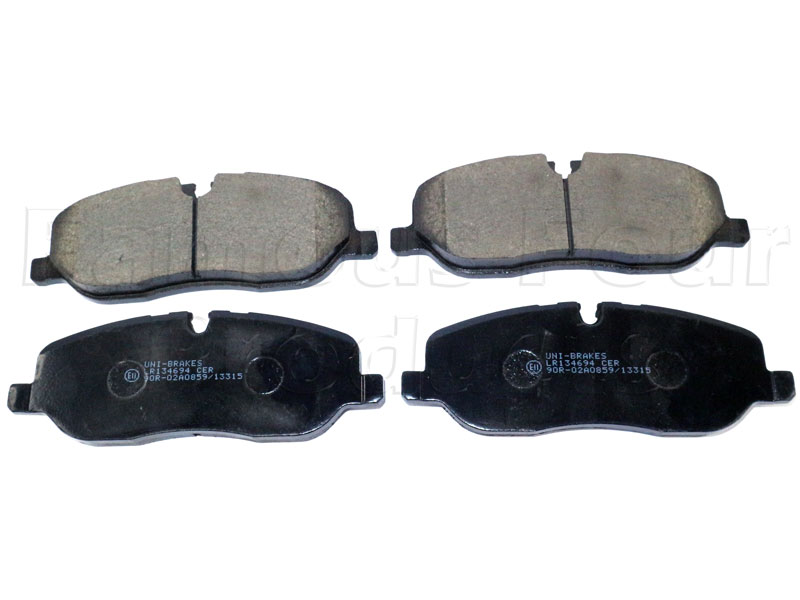 FF015109 - Brake Pad Axle Set - Land Rover Discovery 4
