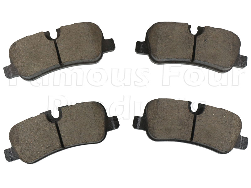 Brake Pad Axle Set - Land Rover Discovery 3 (L319) - Brakes