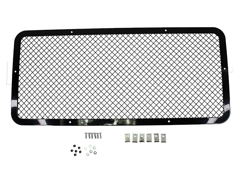 FF015229 - Front Grille - Stainless Steel Woven Mesh - Land Rover 90/110 & Defender