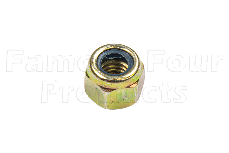 Nyloc Nut - Brake Disc shield - Land Rover 90/110 & Defender (L316) - Rear Brakes