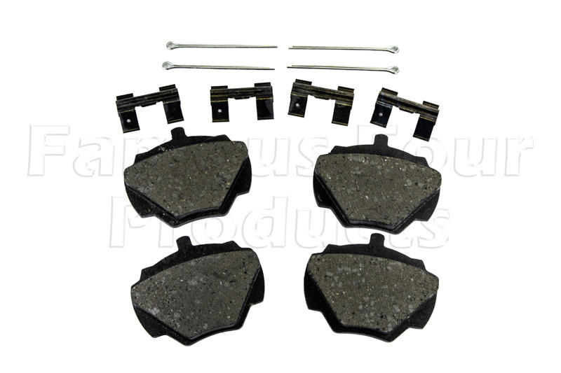 Brake Pad Axle Set - Land Rover Discovery 1994-98 - Brakes