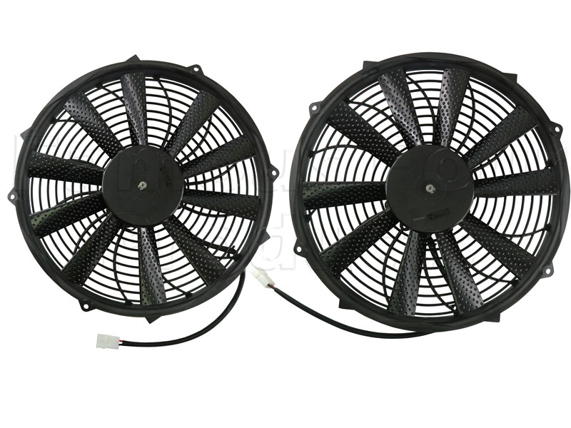 Electronic Cooling Fan Kit - Classic Range Rover 1970-85 Models - Cooling & Heating