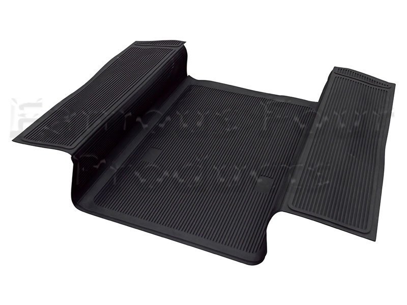 90 Extended Rear Loadspace Rubber Mat - Land Rover 90/110 & Defender (L316) - Interior