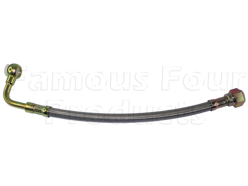 Oil Feed Pipe - Turbocharger - Land Rover Discovery 1994-98 - 300 Tdi Diesel Engine