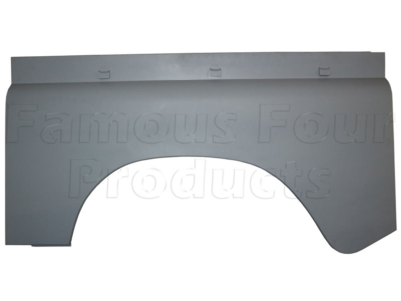 FF015598 - Rear Outer Wing Panel - Aluminium - Land Rover Series IIA/III