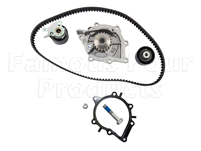 Timing Belt Kit with Water Pump - Land Rover Discovery Sport (L550) - 2.2 Diesel Engine