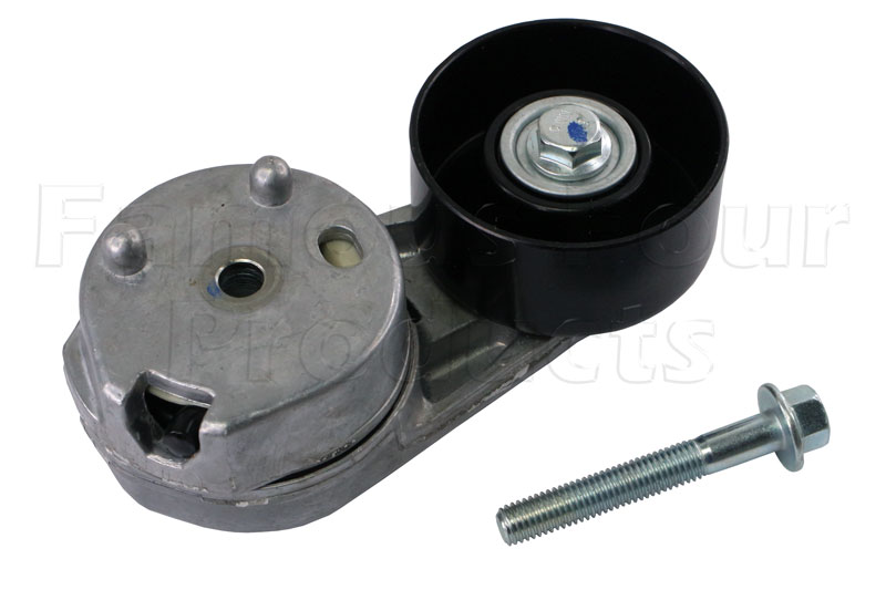 FF015750 - Tensioner Pulley - Auxiliary Drive Belt - Land Rover 90/110 & Defender