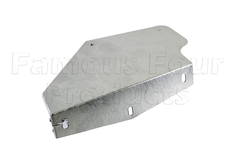 FF016090 - Bracket - Front Mudflap - Galvanised - Land Rover Discovery Series II