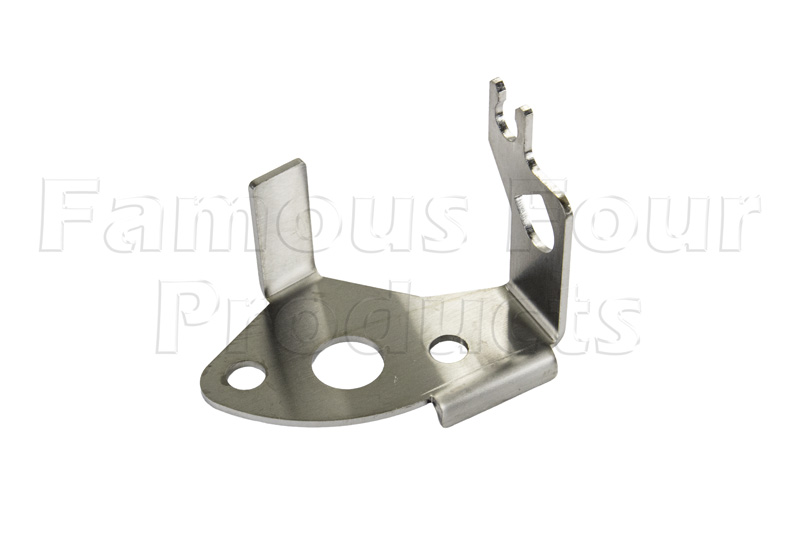 Bracket - Front Brake Hose - Stainless Steel - Land Rover 90/110 & Defender (L316) - Front Axle