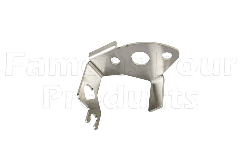 Bracket - Front Brake Hose - Stainless Steel - Land Rover 90/110 & Defender (L316) - Front Axle