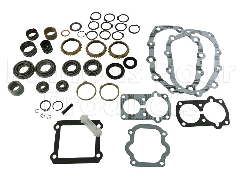 Repair Overhaul Kit - LT77 Manual Gearbox - Land Rover 90/110 & Defender (L316) - Clutch & Gearbox