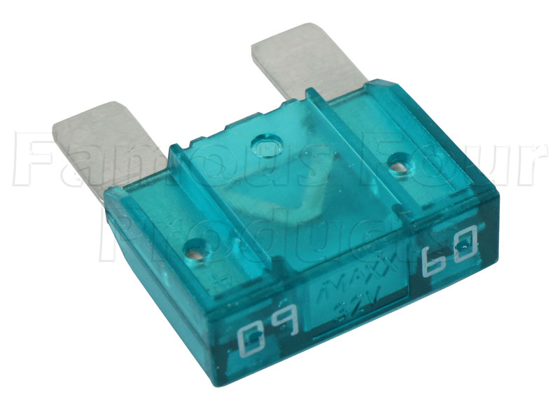 Fuse 60 AMP - Blue - Range Rover Second Generation 1995-2002 Models (P38A) - Electrical